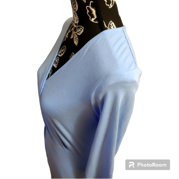 Bobi Los Angeles Faux Wrap Dress - Picture 11 of 11